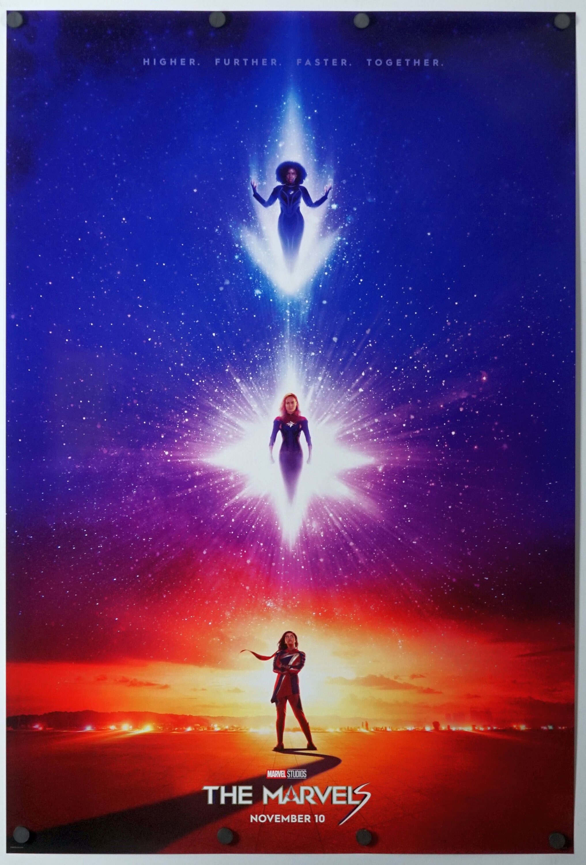 The Marvels Original Theatrical Movie Poster 27x40 2 Sided Etsy The Marvels Original Theatrical Movie Poster 27x40 2 Sided Etsy