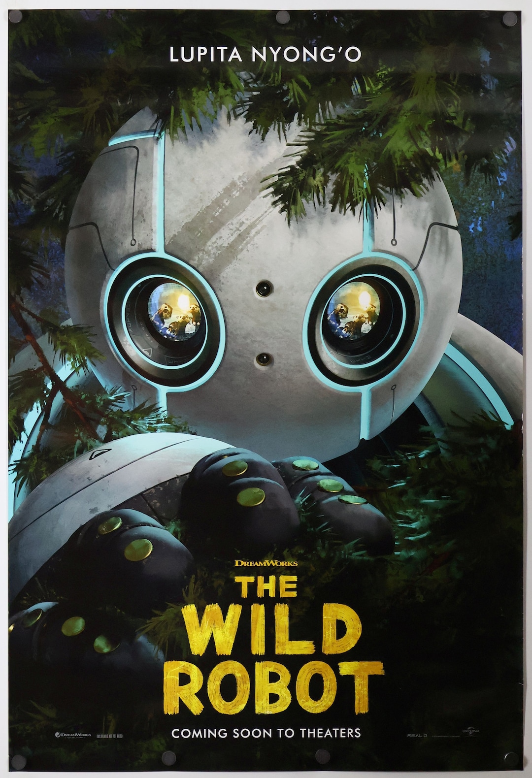 The Wild Robot Original Theatrical Movie Poster 27x40 Advance FREE SHIPPING Etsy