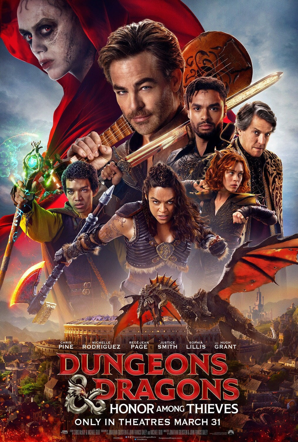 Discover Dungeons and Dragons Honor Among Thieves - Theatrical Movie Poster