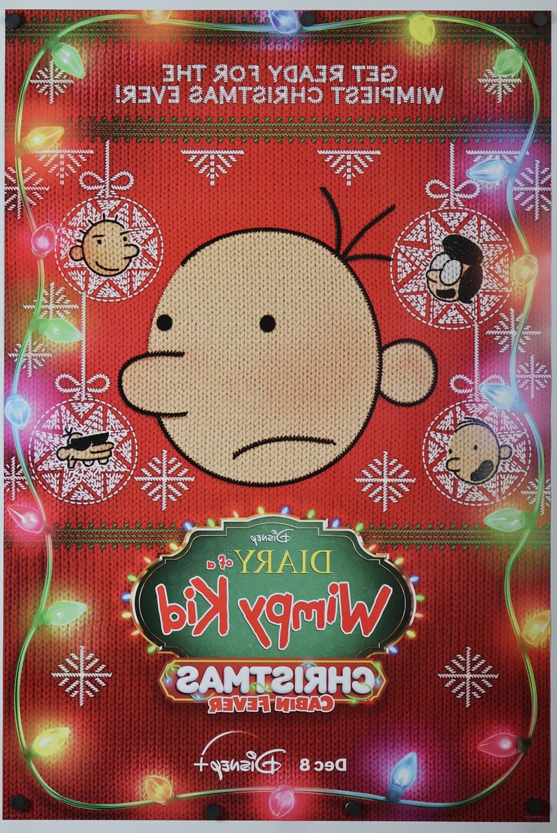 Diary of A Wimpy Kid Christmas Cabin Fever Original Theatrical Movie
