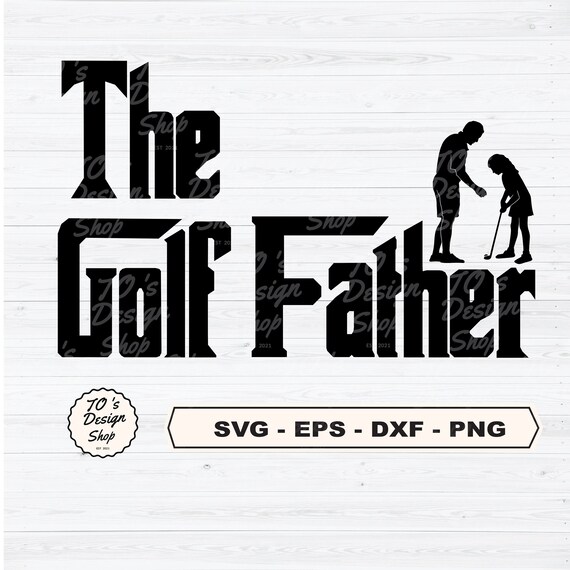 The Golf Father Daughter SVG Digital Download Golf | Etsy