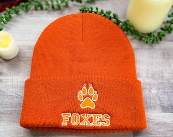Foxhole Court Team Embroidered Beanie | Palmetto State Foxes Beanie