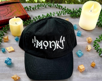 DnD Monk Dad Cap