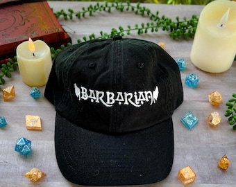 DnD Barbarian Dad Cap
