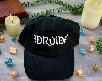 DnD Druid Dad Cap