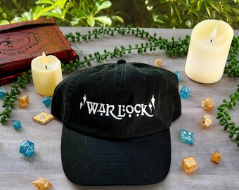 DnD Warlock Dad Cap