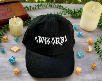 DnD Wizard Dad Cap
