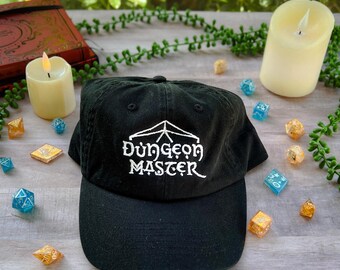 DnD Dungeon Master Dad Cap