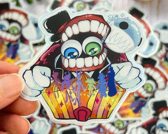 Caine TADC Holographic Sticker