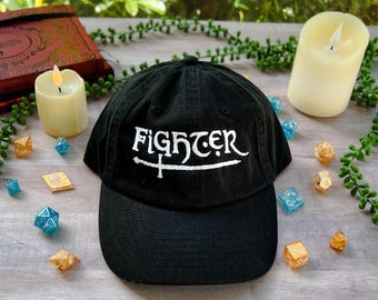 DnD Fighter Dad Cap