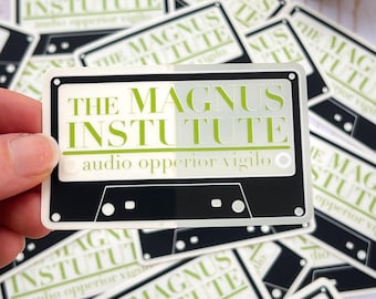 Magnus Archives Transparent Sticker