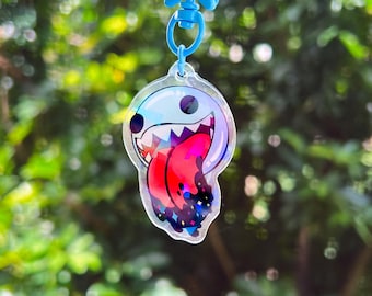 TADC Bubble Holographic Acrylic Keychain