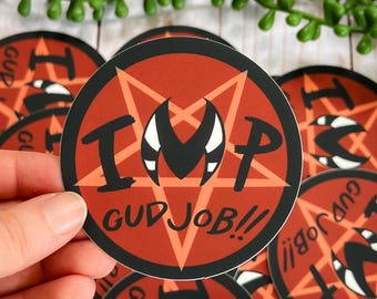 I.M.P. Gud Job Vinyl Sticker
