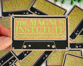 B-Grade Magnus Institute Kraft Sticker