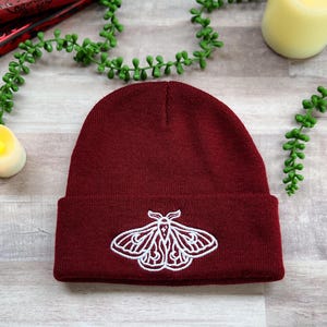 Celestial Moth Beanie | Moon Moth Beanie