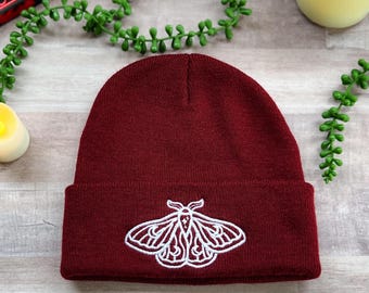 Celestial Moth Beanie | Moon Moth Beanie