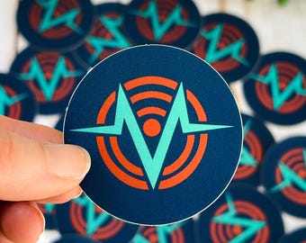 Voxtek Logo Mini Vinyl Sticker