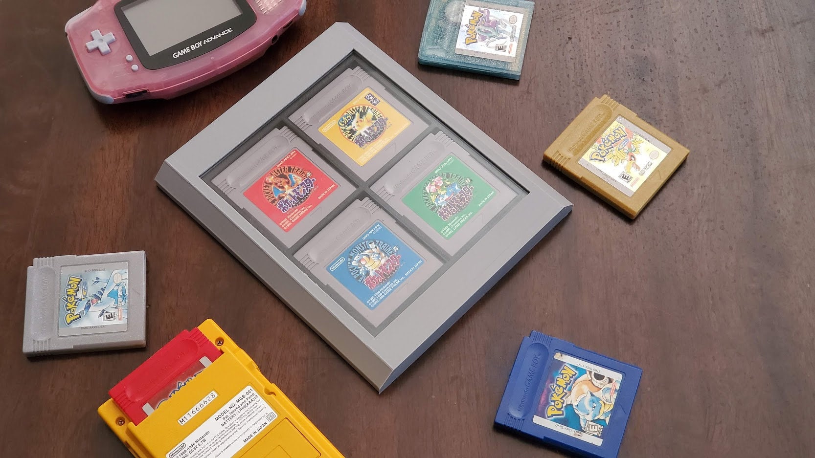 Nostalgic Gameboy Cartridge Display Case / Stand 3D Printed Etsy