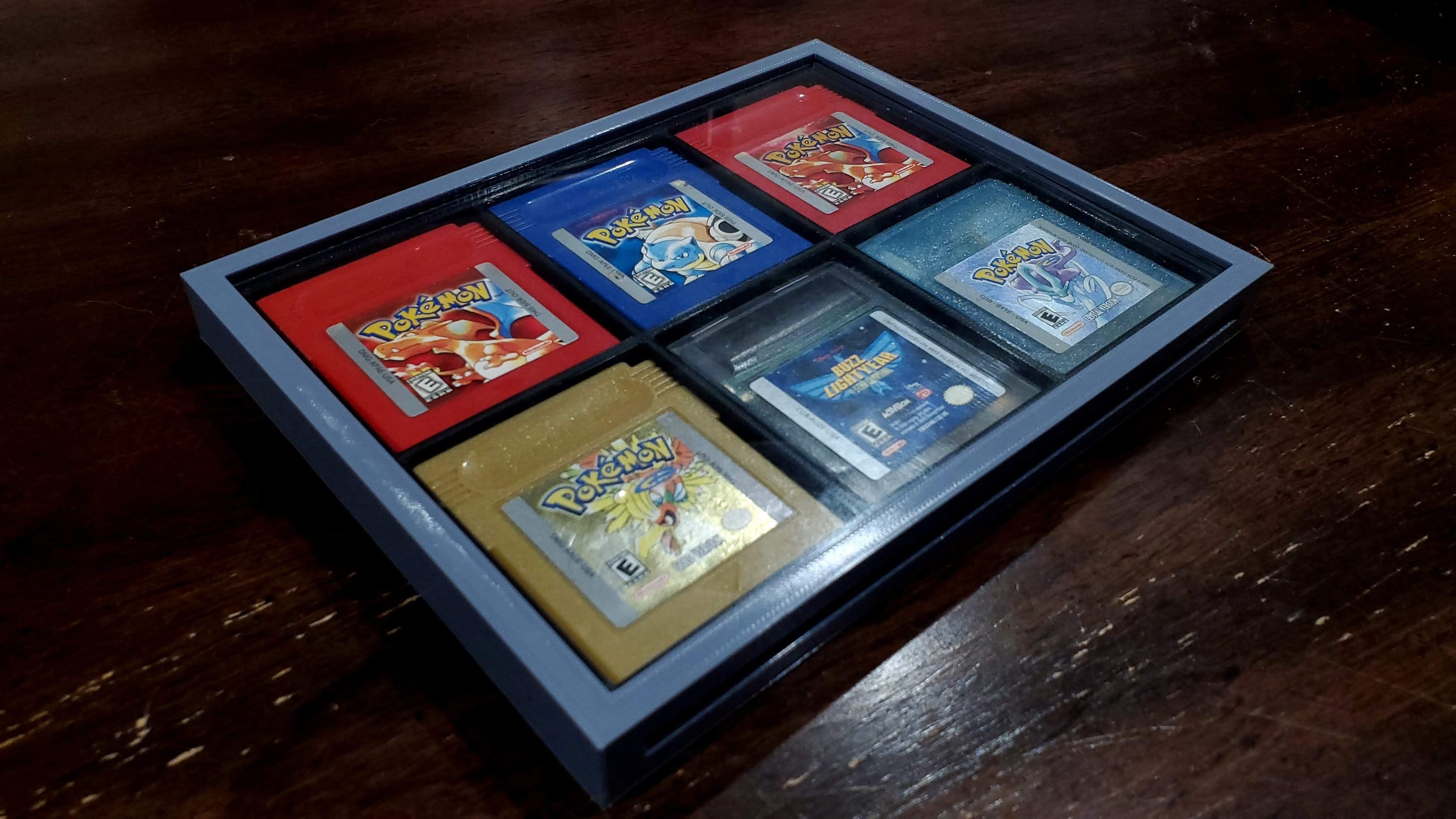 Nostalgic 6 Slot Gameboy Cartridge Display Case / Stand Etsy