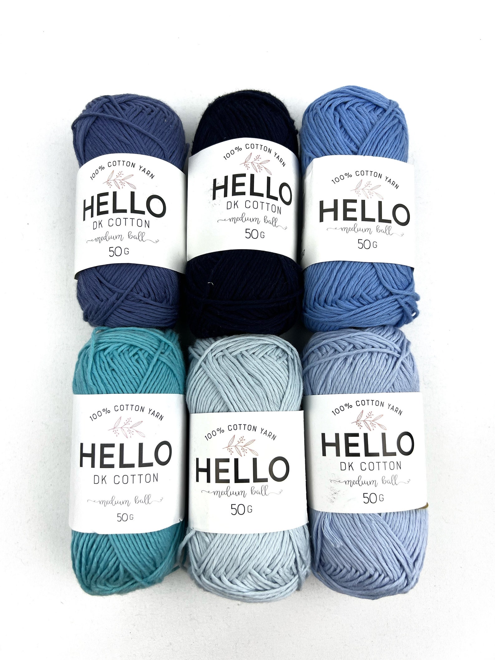 Organic Cotton Yarn Amigurumi Yarn Crochet Yarn 50 Grams Etsy