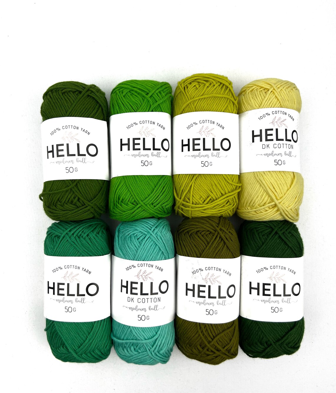 Organic Cotton Yarn Amigurumi Yarn Crochet Yarn 50 Grams Etsy