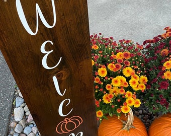 Authentic Barnwood Welcome Sign