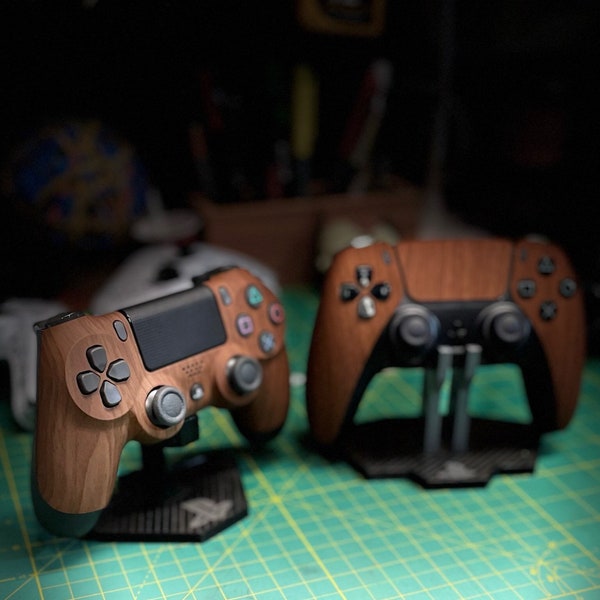 Wood Grain Ps4/PS5 Controller