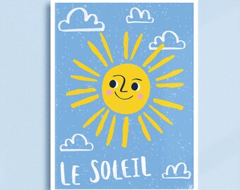 Le Soleil Sunshine Druck