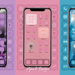 300+ App Icons IOS 14 - Pastel Colors Bundle Set