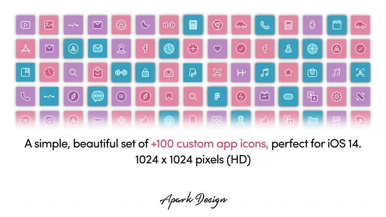 Ios Photo Icon Colors 300 App Icons IOS 14 Pastel Colors Bundle Set - Etsy