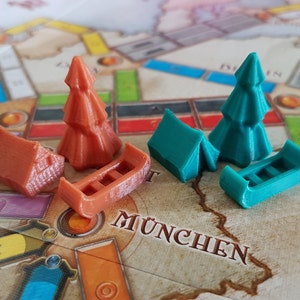 3D Orcs Teile für Spiele wie Zugfahrt
