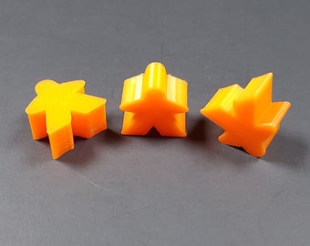 10/20/50 Carcassonne-Style Meeples