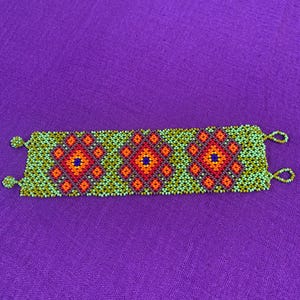 Beaded Huichol Bracelet