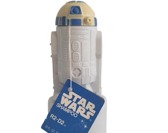 Vintage 1981 Star Wars R2-D2 shampoofles Omni Cosmetics