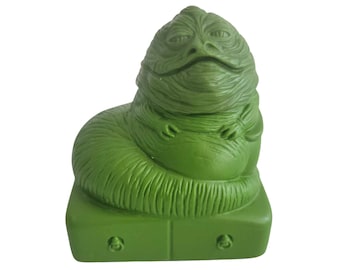 Vintage Jabba the Hutt figuur 4" Star Wars ROTJ Kenner 1983 troon deel bubbelbad fles speelgoed collectible