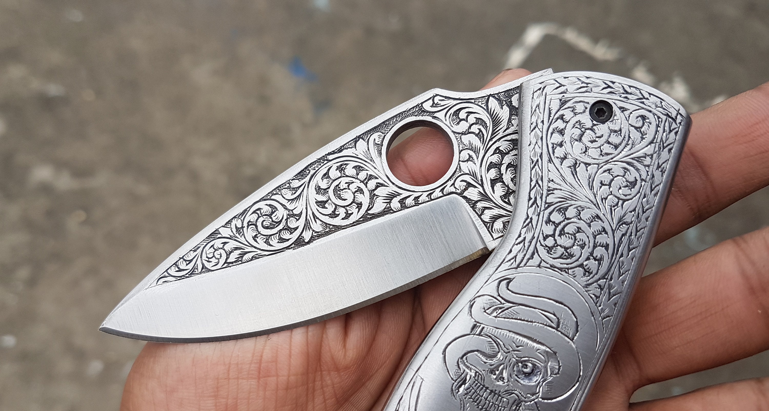 Engraved Folding Knife Prestigious Handmade Engraved Pocket Etsy