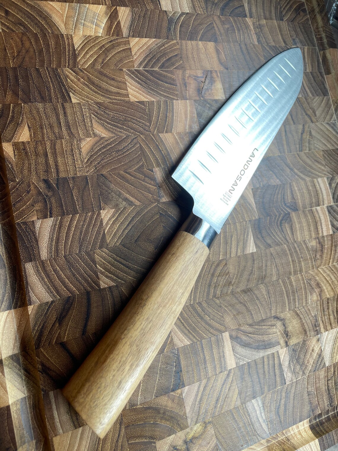 Personalized Engraved Kitchen knife. Personalized Santoku Etsy