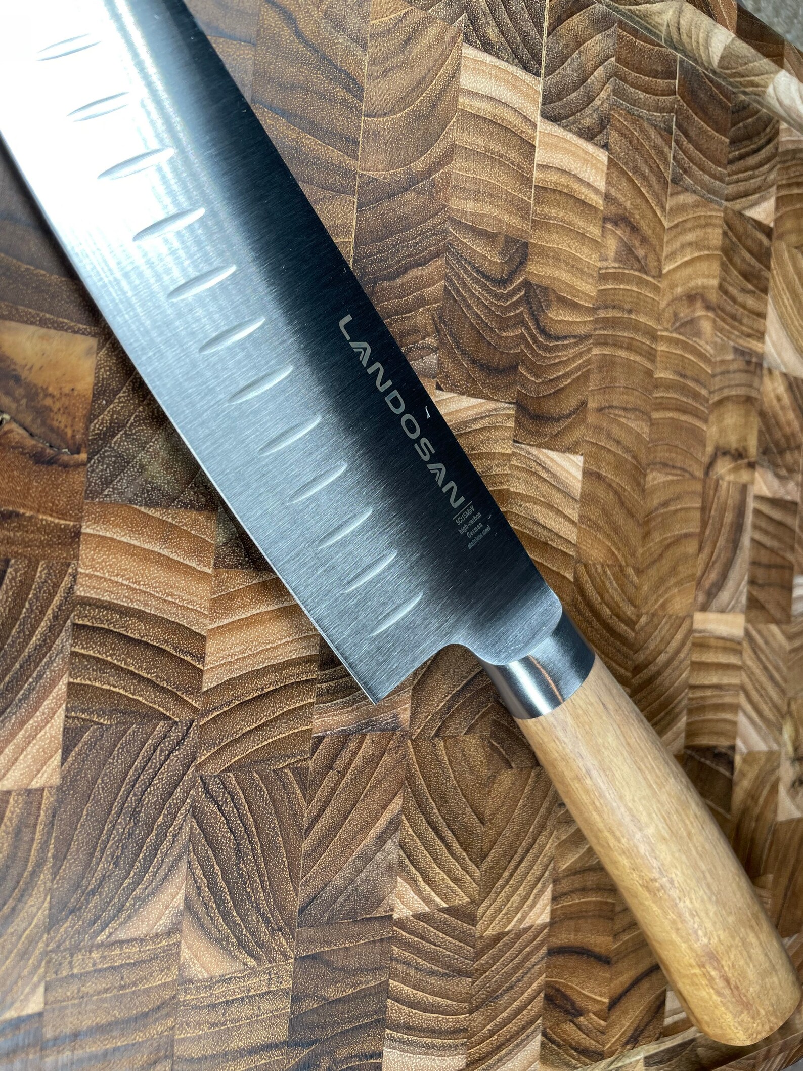 Personalized Engraved Kitchen knife. Personalized Santoku Etsy