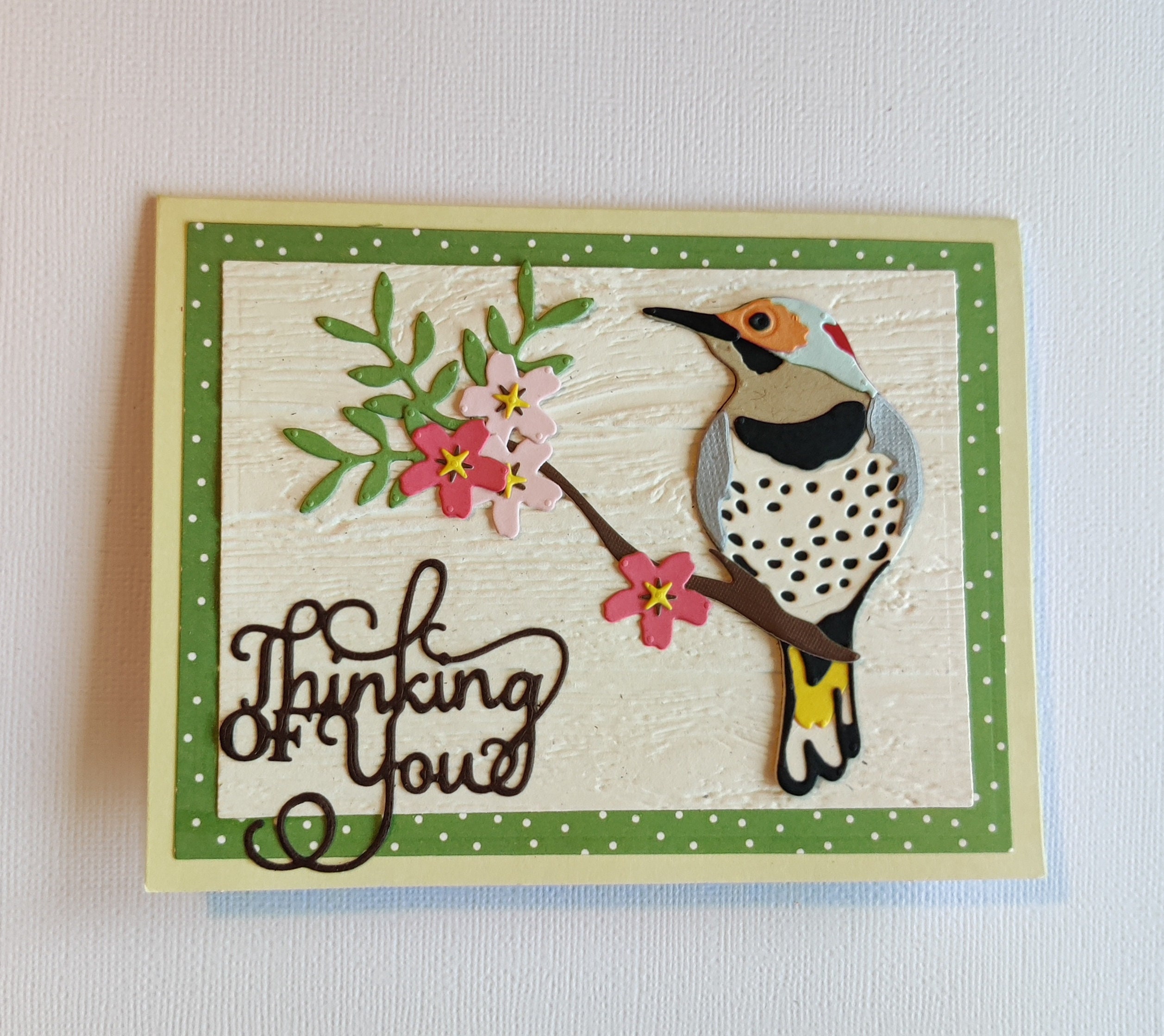 Thinking of You Card Handmade Greeting Card Holiday Card  Etsy UK