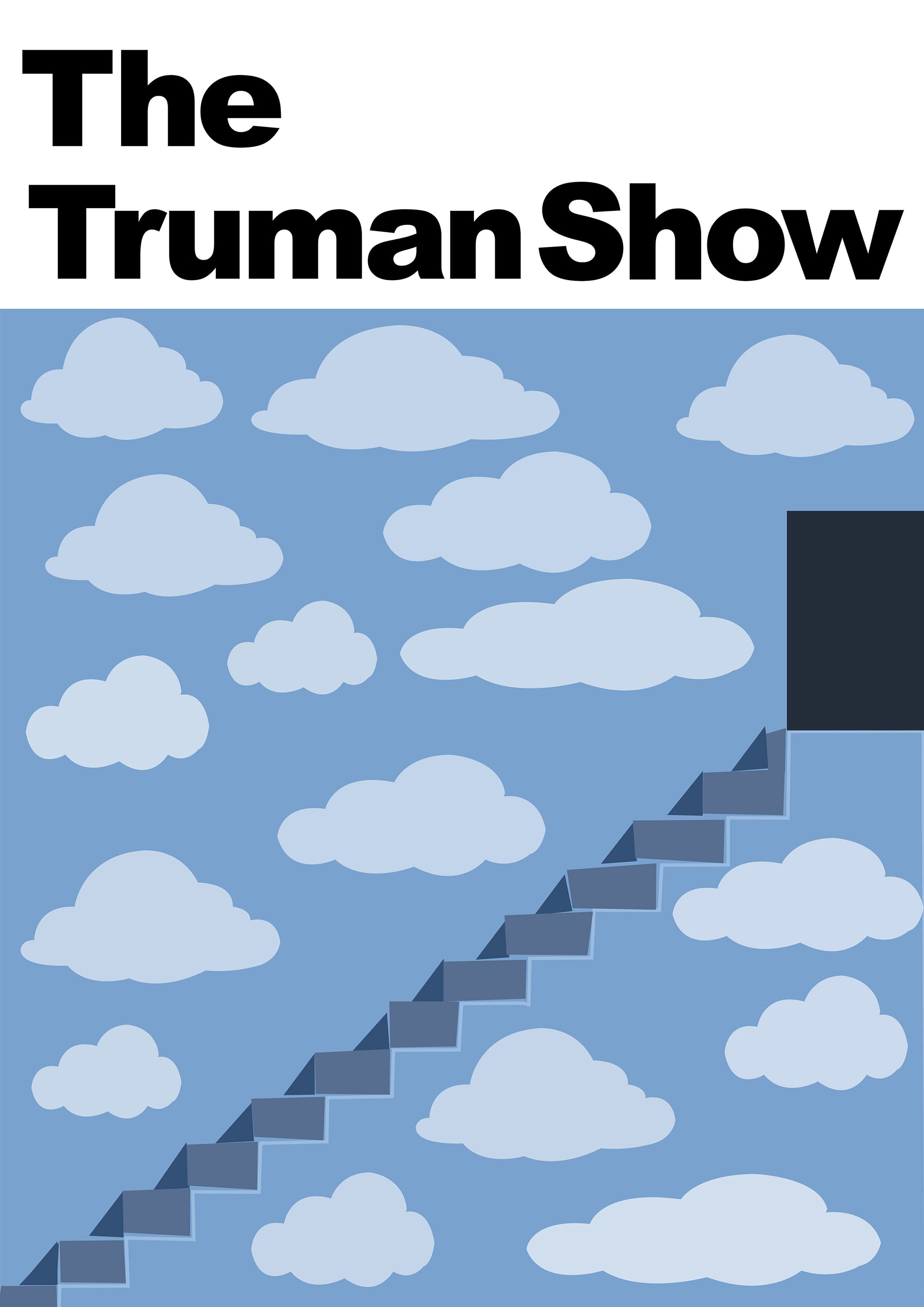 Truman Show Poster jim Carrey Movie Movie Print Wall Art Etsy Singapore