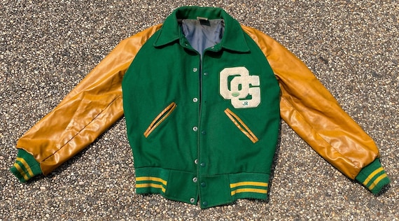 Vintage 1950s 1960s Varsity Letterman Jacket, Adm… - image 1