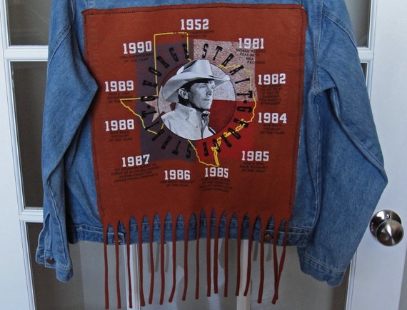 George Strait UPCYCLED Unisex Denim 