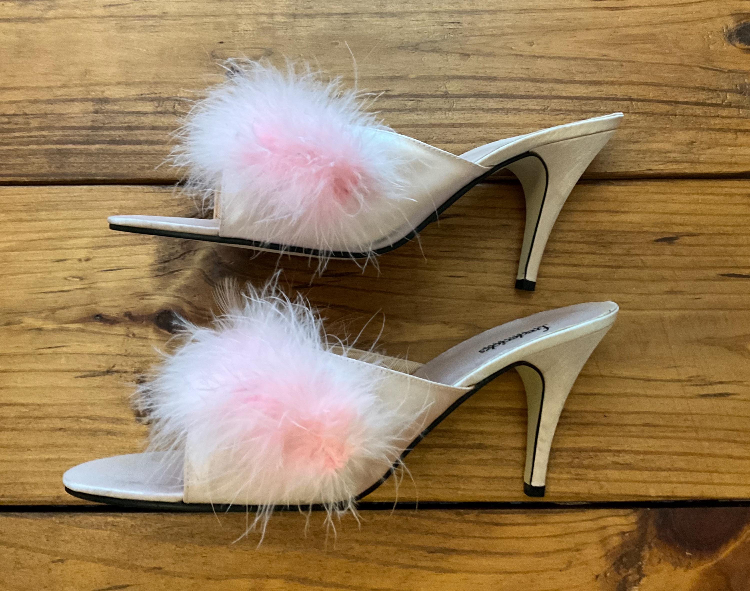 Y2k Heel Mules - Etsy