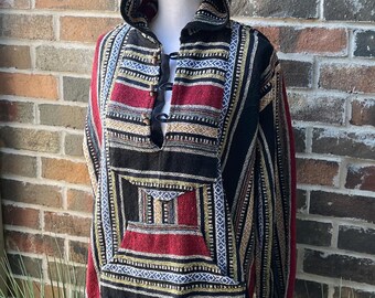 ジャケット・アウター 70s Mexican rug hoodie jacket 716vGWHaFtL._AC_UX679___04256.