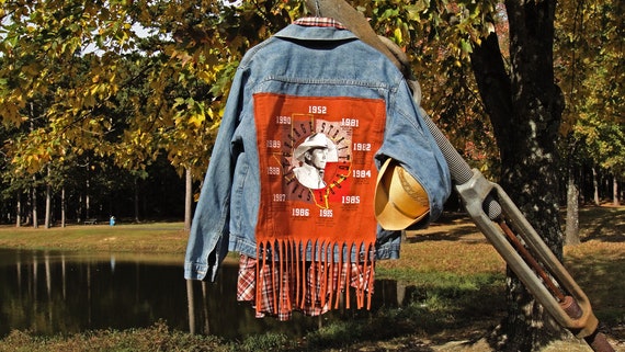 George Strait UPCYCLED Unisex Denim 