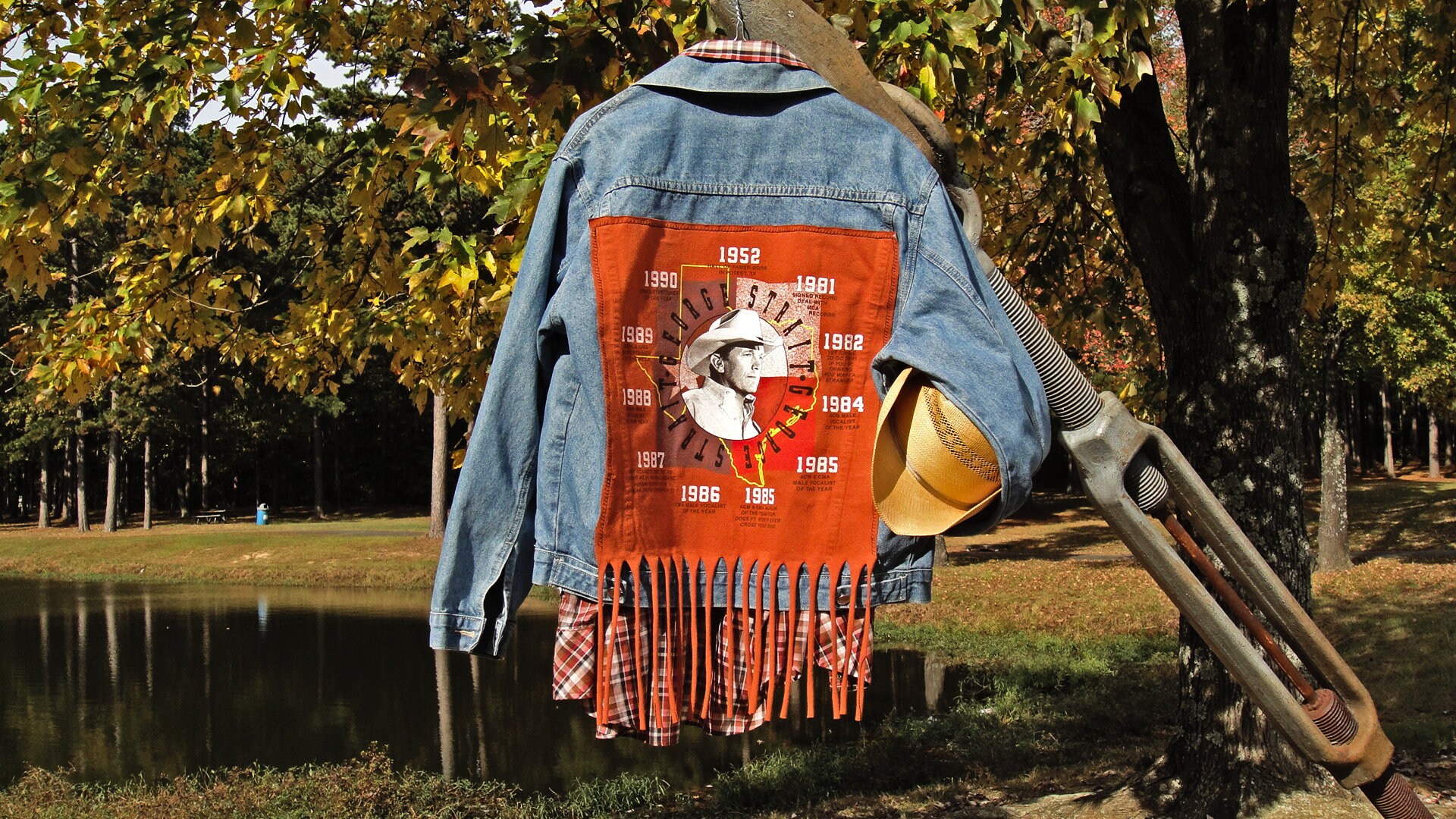 George Strait UPCYCLED Unisex Denim 