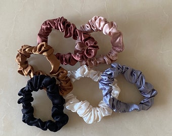 Curl Code Satin Scrunchies