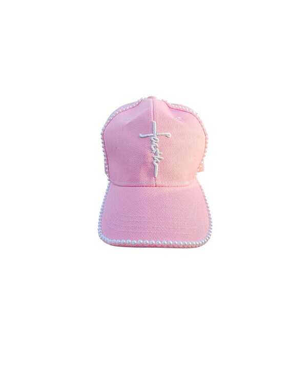 Women | Adjustable | Pearls | Bling Hat | Baseball Hat  display picture 3
