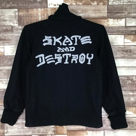 Thrasher magazine product wool jacket varsity