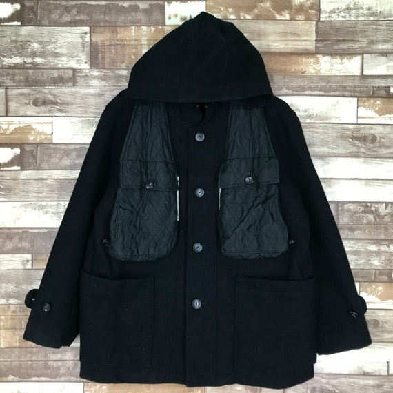 Issey miyake wool jacket